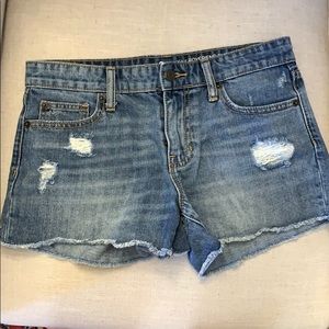 Gap sexy boyfriend short short sz 2